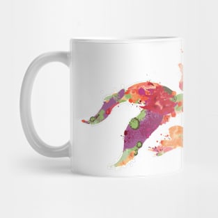 watercolor fish Mug